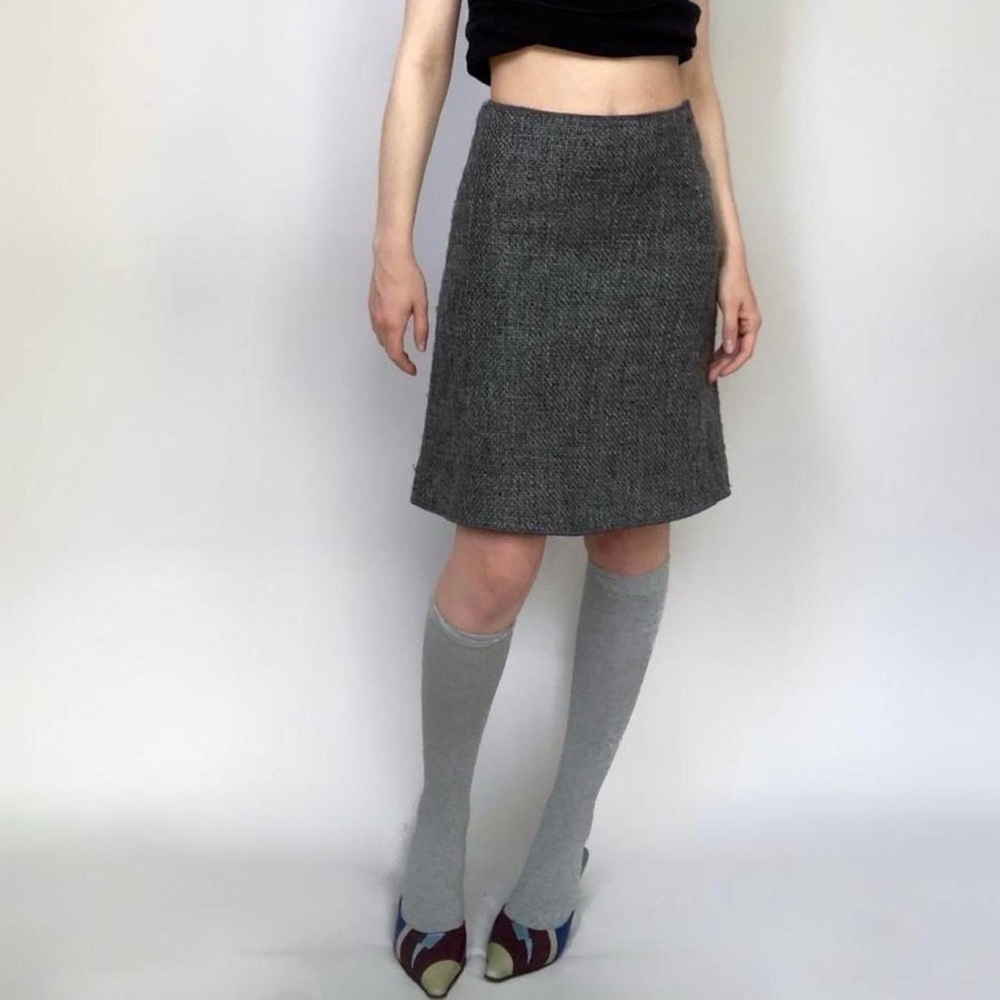 Miu Miu Gray Women's Skirt